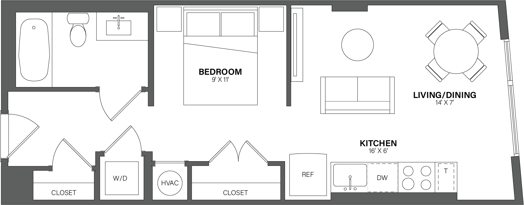 Floorplan image of apartment 0328